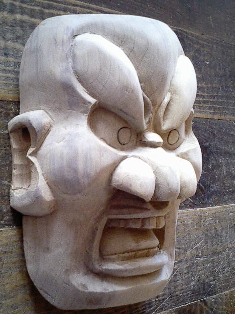 釜神様 横面